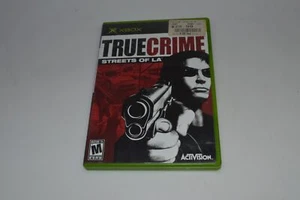 TRUE CRIME STREETS OF LA (Microsoft Xbox Game) COMPLETE Tested (UTK67) - Picture 1 of 3