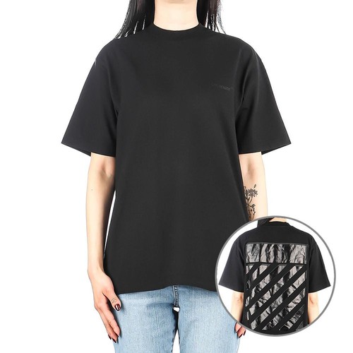 OFF WHITE T shirt donna manica corta Off White DIAG 41869606
