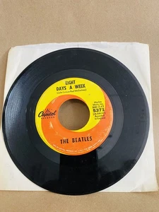 CAPITOL Record 45 rpm 5371 EIGHT DAYS A WEEK / DONT WANT TO SPOIL The Beatles - Picture 1 of 5