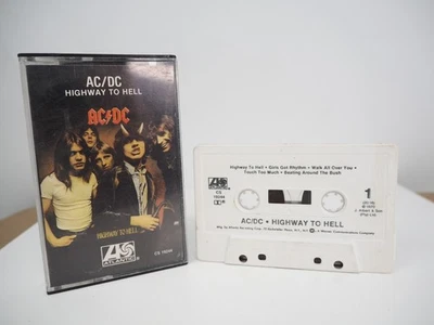 AC/DC - Highway to Hell (Cassette Tape ,  1979 ) Atlantic CS 19244 - Image 1 of 4