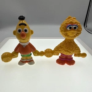 Vintage 1994 Jim Henson Tyco Sesame Street Connect And Count Big Bird & Bert - Picture 1 of 3
