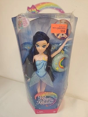 RARO 2006 BARBIE FAIRYTOPIA LUMINA FAIRY MUÑECA MAGIA DEL ARCO IRIS K8135 NUEVO Foto 1 de 4