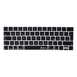 KB Tastatur-Abdeckung Schutz-Cover Deutsch DE QWERTZ Skin für MacBook Pro 13 15" - Afbeelding 1 van 1