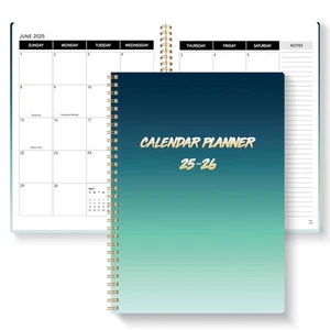 Monthly Planner 2025-2026, 24 Months Calendar, January 2025 - December 2026, ... - Picture 1 of 7