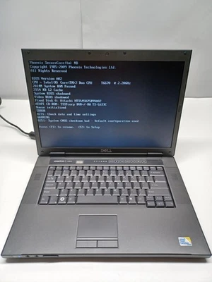 Dell Vostro 1520 Laptop Core 2 Duo 2GB 250GB No OS - Image 1 of 4