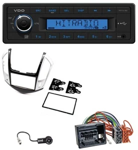 VDO AUX 1DIN MP3 USB Autoradio für Chevrolet Cruze 2011-2016 silber - Bild 1 von 6