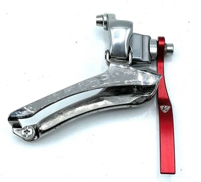 Shimano Dura Ace FD-7800 Braze-On Front Double Derailleur / K-Edge Chain Catcher - Image 1 of 4