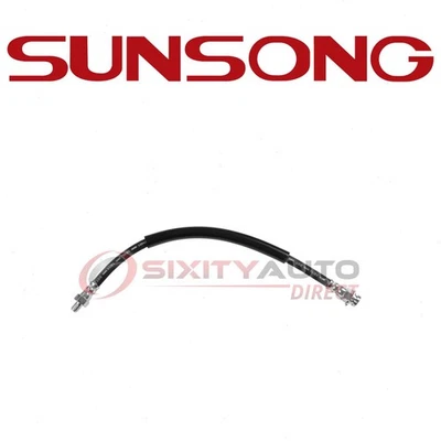 Sunsong Rear Center Brake Hydraulic Hose for 1966-1967 Jeep CJ6A - Hoses uq Foto 1 de 4