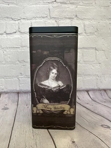 Mary Shelley Frankenstein Tin New Horror Halloween Dark Academia 7.5x3.5x3.5 - Picture 1 of 6