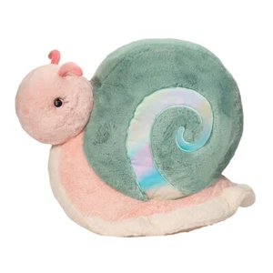 Shelly 18" LARGE Snail Douglas Plush Stuffed Animal Cuddle Toy Bug Insect Pink - Picture 1 of 3