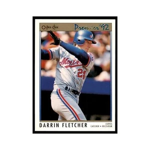 1992 O-Pee-Chee Premier Darrin Fletcher Montreal Expos #41 - Picture 1 of 3
