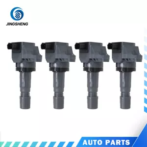 Set of 4 Ignition Coils for 12-15 Civic 12-16 CRV 14-17 Accord 30520-R1A-A01 - Picture 1 of 3