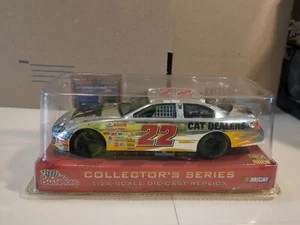 Ward Burton #22 CAT Dealers 2002 1:24 Racing Champions Chrome Chase Vhtf - Picture 1 of 6