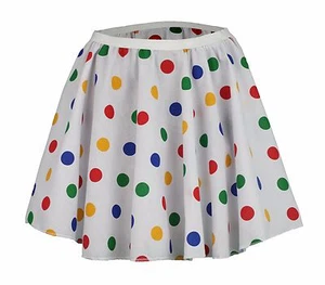 Adults Children in Need Pudsey Multicolored Polka Dot Spot Fancy Dress Skirt - Picture 1 of 1