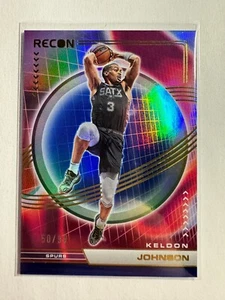 K151.943 - 2022-23 Panini Recon Holo Blue #42 Keldon Johnson #/99 - Bild 1 von 1