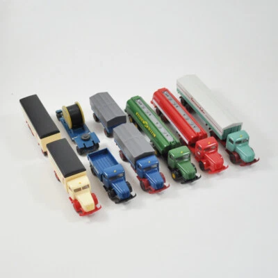 6 x Wiking Büssing 8000 - 1:87 - коллекция - грузовики - Siemens - Esso - Изображение 1 из 4