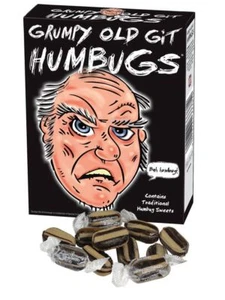 Grumpy Old Git Humbugs Funny Gift For Elderly People Father Grandfather Birthday - Picture 1 of 4
