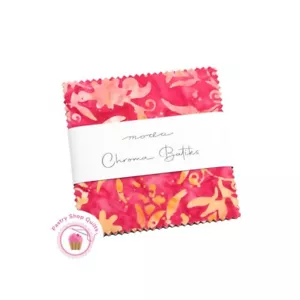 Moda CHROMA BATIKS CHARM PACK 42- 5" squares Quilt Fabric - Picture 1 of 6
