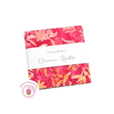 Moda CHROMA BATIKS CHARM PACK 42- 5" squares Quilt Fabric - Image 1 of 4