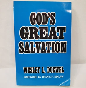 God's Great Salvation Wesley Duewel Holiness Wesleyan Methodist Sin Theology - Foto 1 di 13