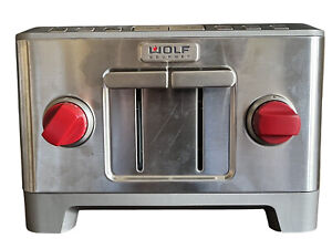 Wolf Gourmet WGTR154S 4 Slice Toaster - Stainless Steel