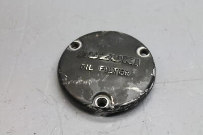 1984 SUZUKI SP100 TAMPA DO FILTRO DE ÓLEO DO MOTOR - Imagem 1 de 4