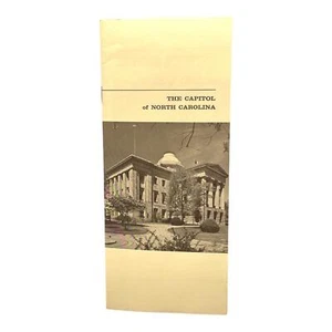 1969 North Carolina State Capitol Building Brochure - Picture 1 of 4