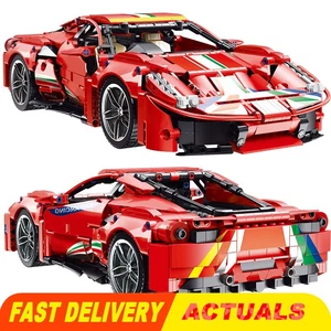 Super Sports Racing Car Building Blocks Speed Vehicle Simulation Model 1247pcs - Picture 1 of 13
