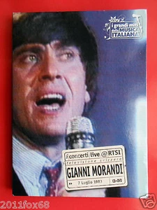 Cds Dvds Gianni Morandi Rtsi Televisión Suiza Conciertos Live 7 Julio 1983GQ - Imagen 1 de 1