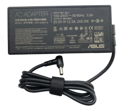 12A 240W AC Power Adapter For ASUS ROG Zephyrus M16 GU604VI-M16.I94070 Charger - Image 1 of 4