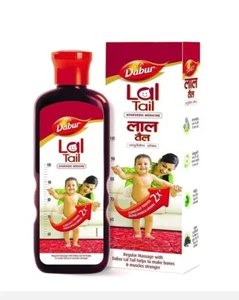 2XDabur Lal Tail Ayurvedic Baby Massage Oil 100ml Each Expiry 09/25 USA SELLER - Picture 1 of 2