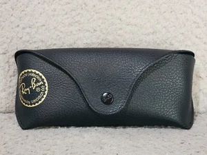 Ray Ban Luxottica Sonnenbrillenetui schwarz Kunstleder - Bild 1 von 7