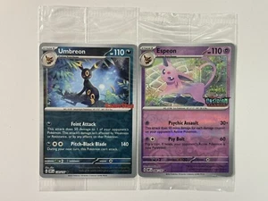 Obsidian Flames Espeon 086/197 Best Buy Umbreon 130/197 GameStop Promo Sealed - Bild 1 von 1