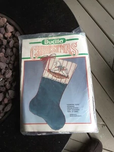 Bucilla Weihnachtsstrumpf-Set "Country Toys" - Bild 1 von 3