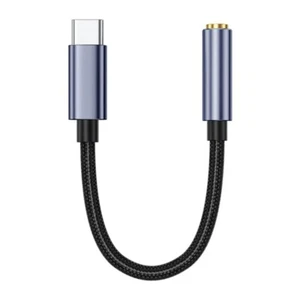 USB Type C to 3.5Mm Headphone Jack Adapter, Audio Adapter USB C to Aux Dongle Ca - Picture 1 of 7
