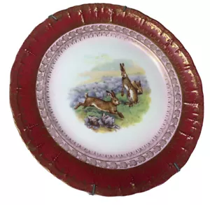 ANTIQUE MZ Austria Hand painted China w/ Gold Detailing - Picture 1 of 8