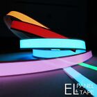 Ruban EL 2 cm x 1 mètre - feuille électroluminescente à double extrémité en 7 couleurs