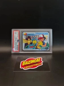 PSA 9 Pokemon Prism - Pokemon Ash's #140 Bandai Carddass Vending Japanese 1998 - Picture 1 of 3