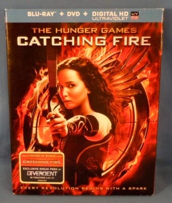 BLU-RAY! - THE HUNGER GAMES - CATCHING FIRE with Jennifer Lawrence - Image 1 of 2