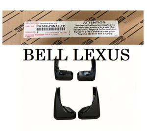 LEXUS OEM FACTORY MUDGUARD SET 2022-2024 NX350 NX450H F-SPORT - Picture 1 of 4