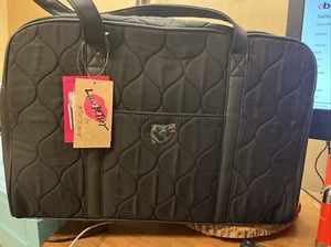Betsey Johnson Luv Betsy Quilted Heart Fabric Weekender Bag NWT RETAIL 118 - Picture 1 of 5