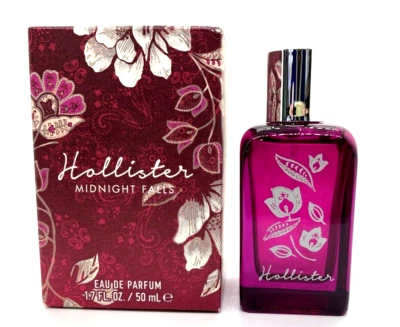 Hollister Midnight Falls Perfume Eau de Parfum 1.7 Fl OZ Nuevo En Caja *CAJA SELLADA* Foto 1 de 3