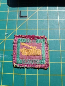 Vintage Used Scouts Merit Badge -  Wood Chopping Wood Work - Bild 1 von 2