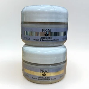 Prai Ageless Hals und Dekolleté Creme Reisegröße 2 X, 0,5 Unzen - Bild 1 von 4