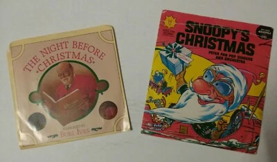 The Night Before Christmas By BURL Ives &Snoopy's Christmas By The Peter Pan... - Image 1 of 2