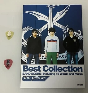 The Pillows Band Notenbuch Beste Sammlung mit Yoshiaki Manabe Modell 2 Plektren - Bild 1 von 9