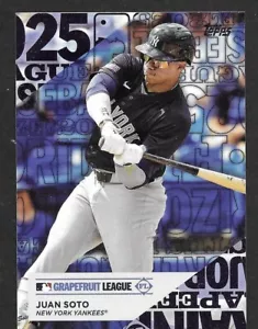 2025 Topps Training Grounds #TG22 Juan Soto New York Yankees - Foto 1 di 1