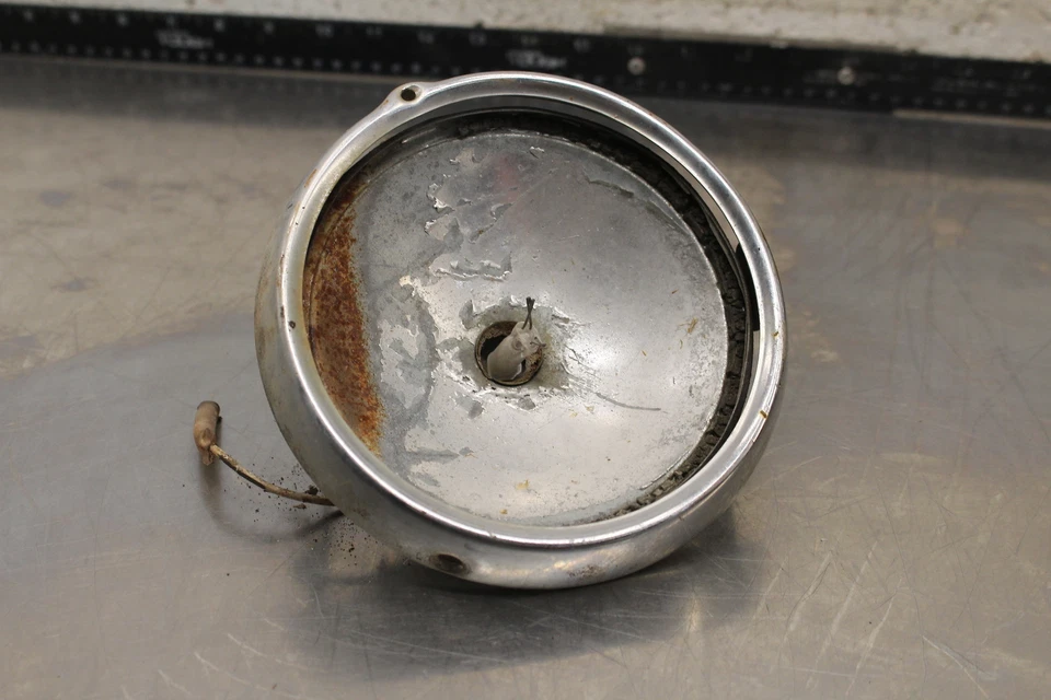 1971 Honda CL175 Scrambler FAROL ÚNICO FAROL FAROL B169 - Imagem 1 de 4