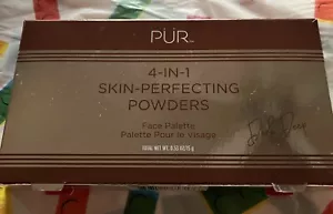 PUR Cosmetics~ 4-in-1 Skin Perfecting Powders Face Palette ~Shade Dark Deep ~NIB - Picture 1 of 2