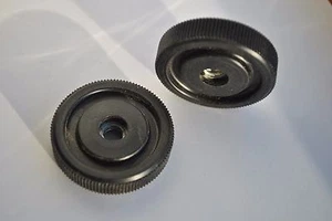 10 @ SCHWARZE KUNSTSTOFF-BEFESTIGUNGSKNÖPFE  - Bild 1 von 2